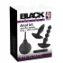 Black Velvets - kit plug anale vibrante - set 4 pezzi