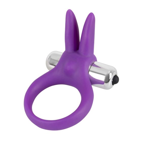 SMILE Rabbit - anello vibrante per il pene (viola)