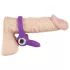 SMILE - anello fallico vibrante rabbit - silicone viola