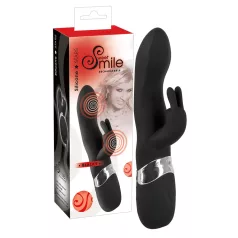 SMILE Blacky - vibratore doppio motore USB - nero