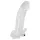 Crystal Skin - estensore vibrante per pene - silicone realistico