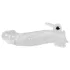 Crystal Skin - estensore vibrante per pene - silicone realistico