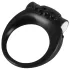 SMILE Stayer - anello fallico vibrante - nero