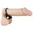 SMILE Stayer - anello vibrante per il piacere (nero)