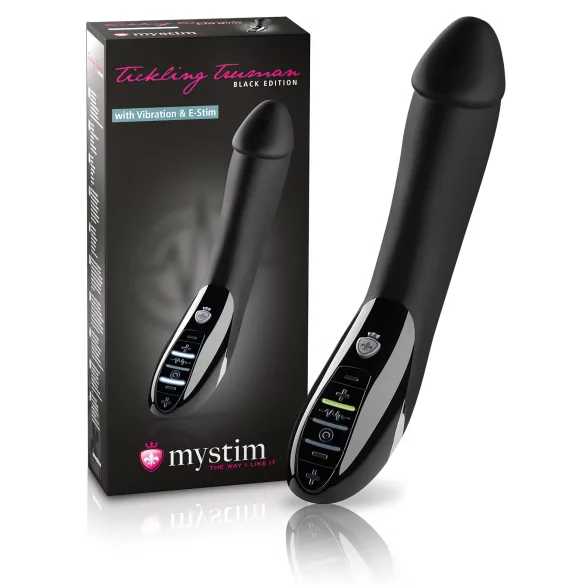 mystim - vibratore elettrostimolatore - nero