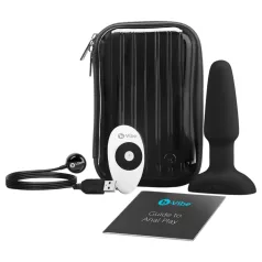   b-Vibe - vibratore anale ricaricabile con perle rotanti (nero)