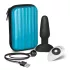 b-Vibe - vibratore anale ricaricabile con perle rotanti (nero)