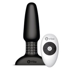  b-Vibe - vibratore anale senza fili con perline rotanti (nero)