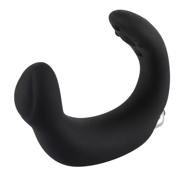Rebel - vibratore prostatico curvo - silicone nero