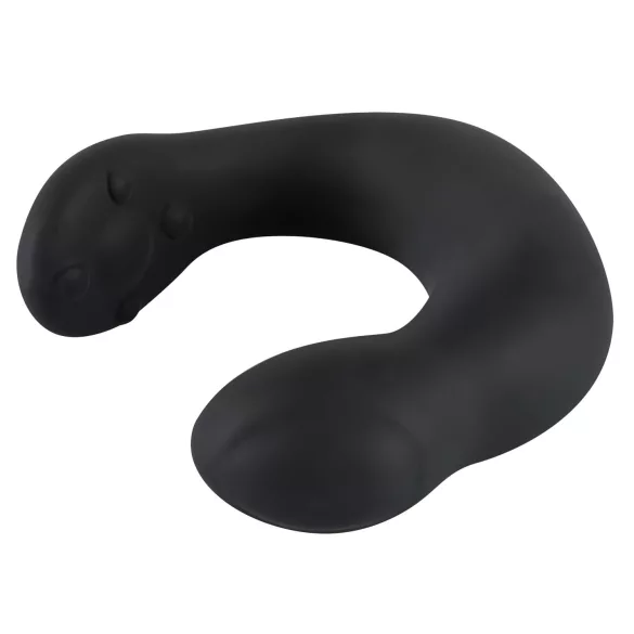 Rebel - vibratore prostatico curvo - silicone nero
