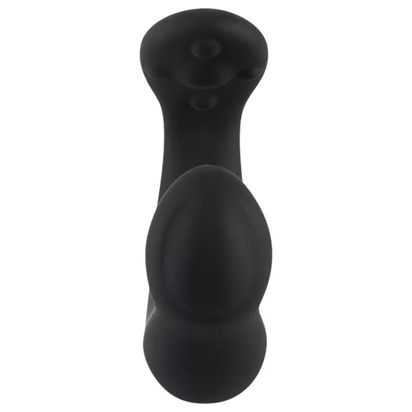 Rebel - vibratore prostatico curvo - silicone nero
