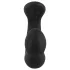 Rebel - vibratore prostatico curvo - silicone nero
