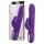 Vibe Couture Rabbit Skater - Vibratore con coniglietto, ad impulsi (viola)