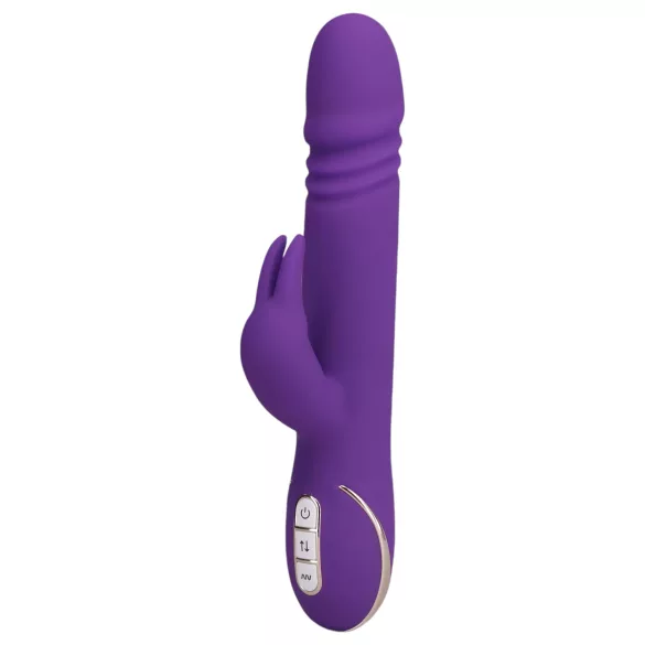 Vibe Couture Rabbit Skater - Vibratore con coniglietto, ad impulsi (viola)