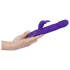 Vibe Couture Rabbit Skater - Vibratore con coniglietto, ad impulsi (viola)
