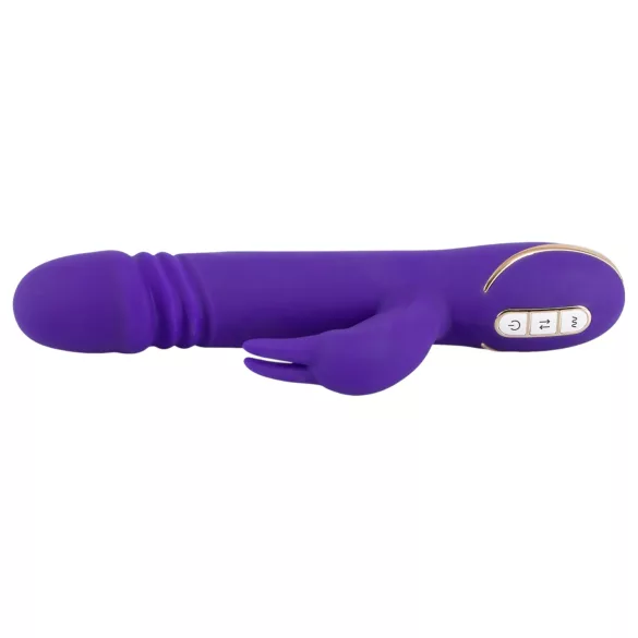Vibe Couture Rabbit Skater - Vibratore con coniglietto, ad impulsi (viola)