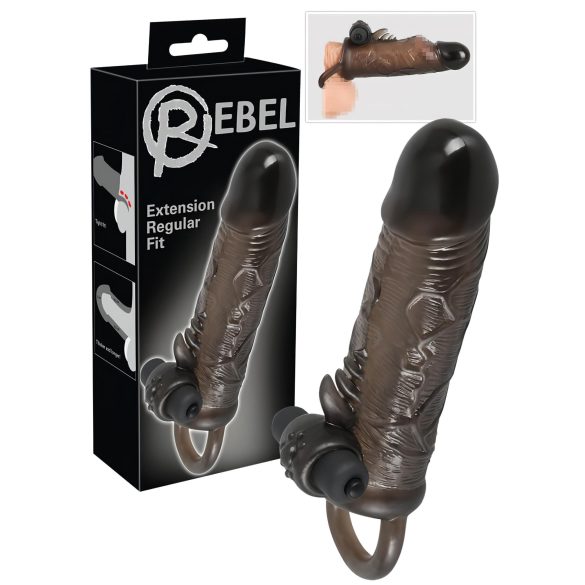 Rebel Regular - guaina vibrante per pene (19 cm)