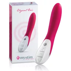 mystim - vibratore doppio motore - silicone rosa