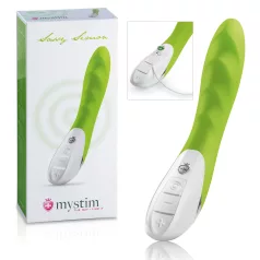   mystim Sassy Simon - vibratore doppio motore - silicone verde