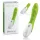 mystim Sassy Simon - vibratore doppio motore - silicone verde