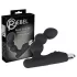 Rebel - vibratore prostatico con sfere - silicone nero
