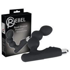 Rebel - Vibratore prostatico sferico (nero)