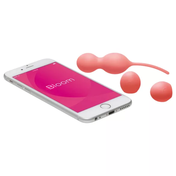 We-Vibe Bloom - palline vaginali con pesi intercambiabili - silicone arancione