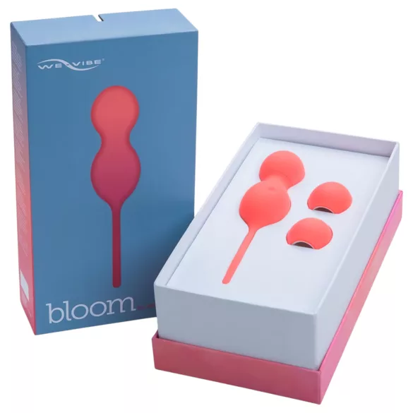We-Vibe Bloom - palline vaginali con pesi intercambiabili - silicone arancione