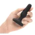 b-Vibe Novice - vibratore anale per principianti - nero