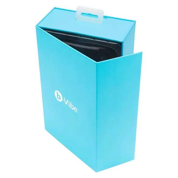 b-Vibe Novice - vibratore anale per principianti - nero