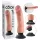 King Cock - vibratore realistico con ventosa 23 cm - colore naturale