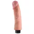 King Cock - vibratore realistico con ventosa 23 cm - colore naturale