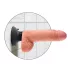 King Cock - vibratore realistico con ventosa - 18 cm naturale