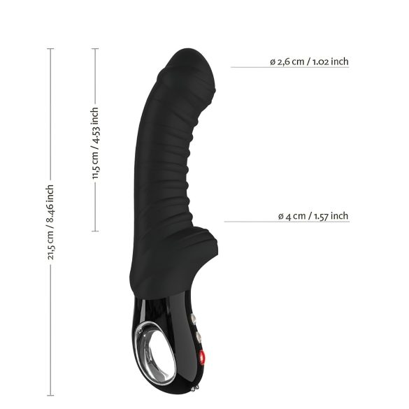 Fun Factory Tiger G5 - vibratore punto G impermeabile (nero)