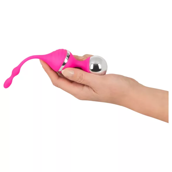 SMILE - pallina vaginale vibrante - silicone rosa