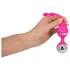 SMILE - pallina vaginale vibrante - silicone rosa