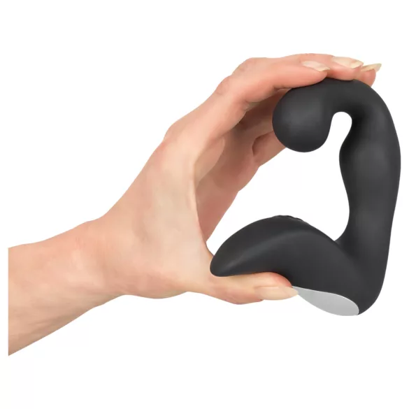 Rebel - vibratore prostatico ricaricabile - silicone nero