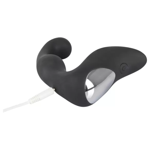 Rebel - vibratore prostatico ricaricabile - silicone nero