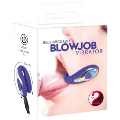   You2Toys - Blowjob - vibratore orale ricaricabile in silicone (viola)