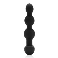   b-Vibe - Vibratore anale ricaricabile con triplo strato di perle (nero)
