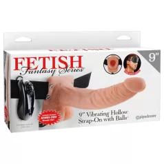  Pipedream - Fetish Strap-on 9 - dildo con imbracatura vibrante (color carne)