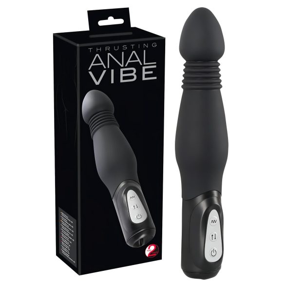 You2Toys - Anal Vibe - vibratore anale spingente (nero)