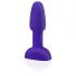 b-Vibe Rimming - vibratore anale con perle rotanti (viola)