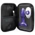b-Vibe Rimming - vibratore anale con perle rotanti (viola)