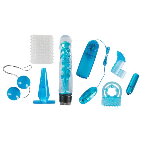 You2Toys - Blue Appetizer - kit vibratori (8 pezzi)