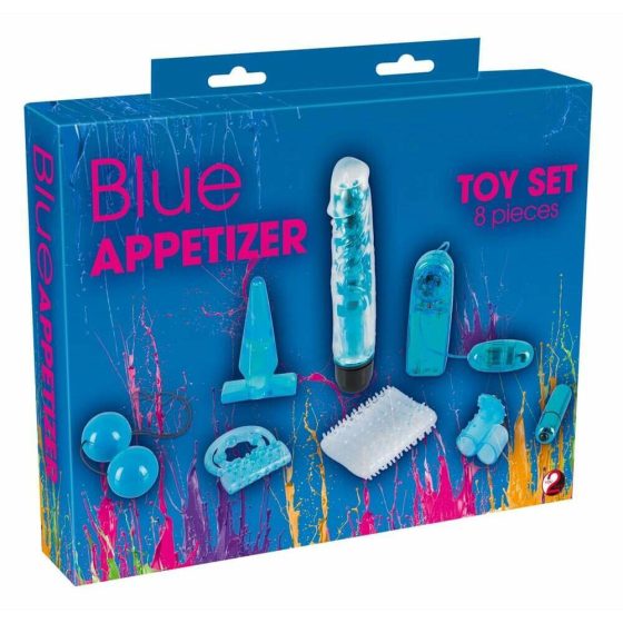 You2Toys - Blue Appetizer - set di vibratori (8 pezzi)