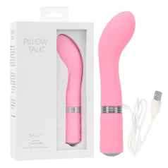 Pillow Talk Sassy - vibratore point G ricaricabile (rosa)