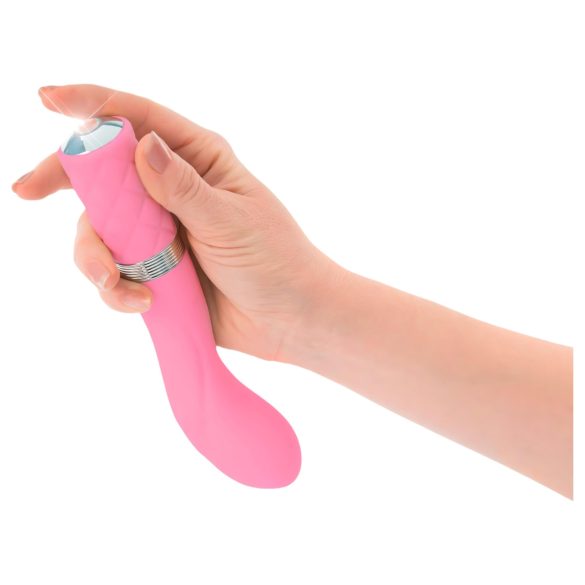 Pillow Talk Sassy - vibratore punto G ricaricabile - silicone rosa