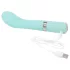 Pillow Talk Sassy - vibratore punto G ricaricabile - turchese