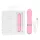 Pillow Talk Flirty - vibratore a bacchetta ricaricabile - silicone rosa